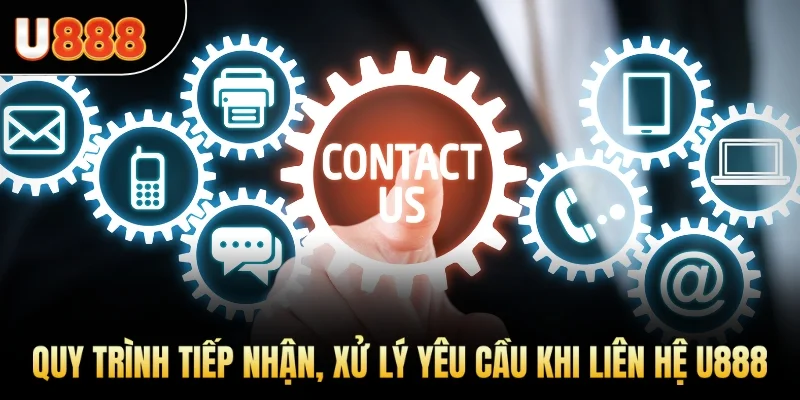 Quy trình tiếp nhận, xử lý yêu cầu khi liên hệ U888
